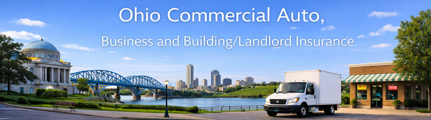 Ohio commercial insurance — auto, business, and landlord coverage