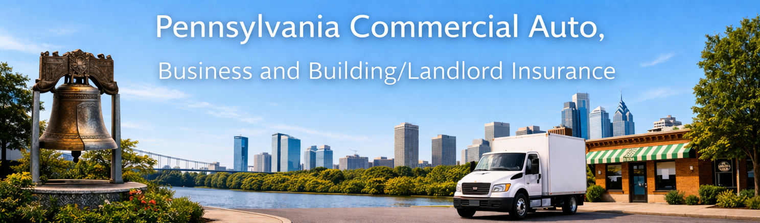 Pennsylvania commercial insurance — auto, business, and landlord coverage